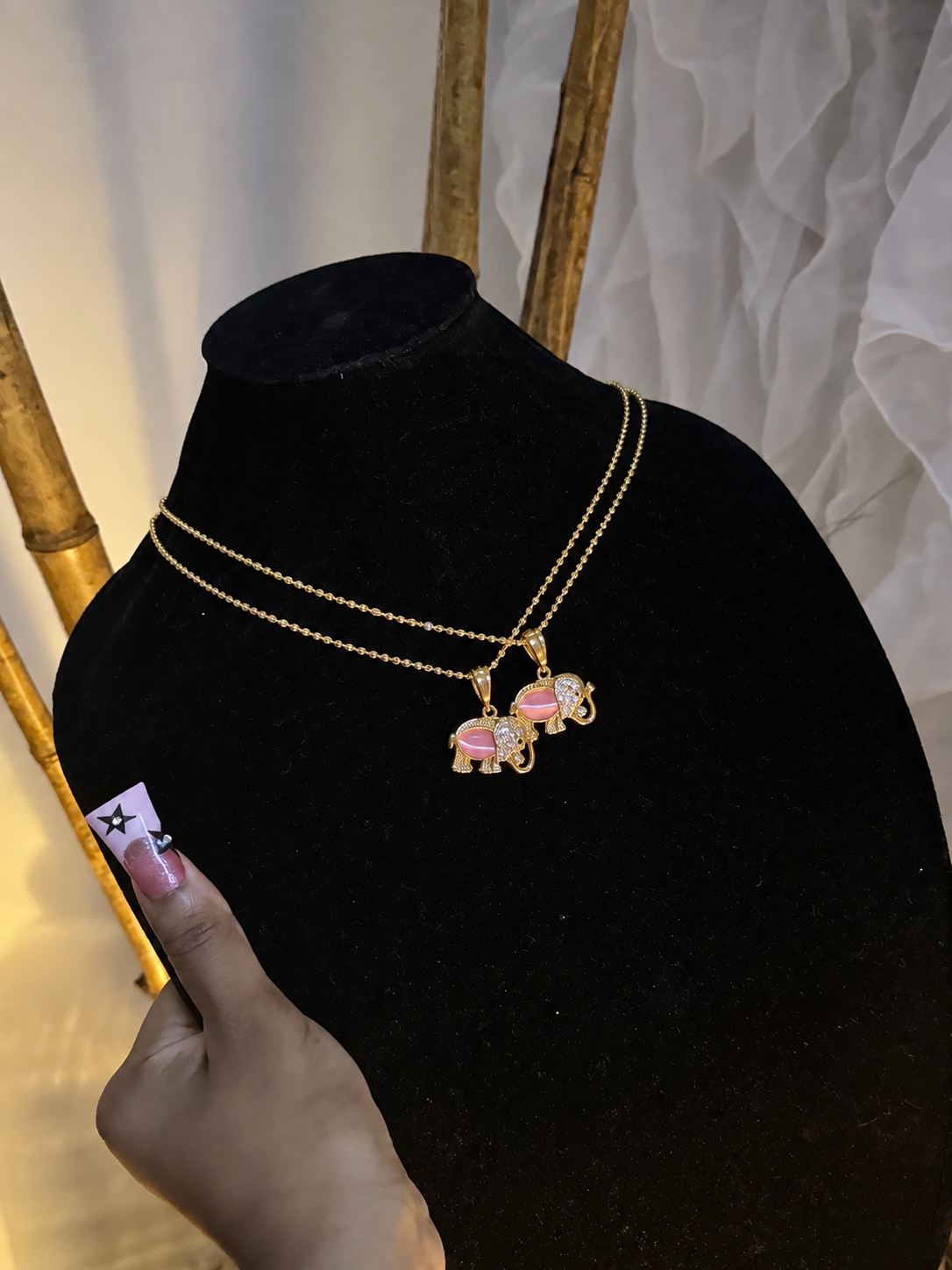JADE ELEPHANT NECKLACE